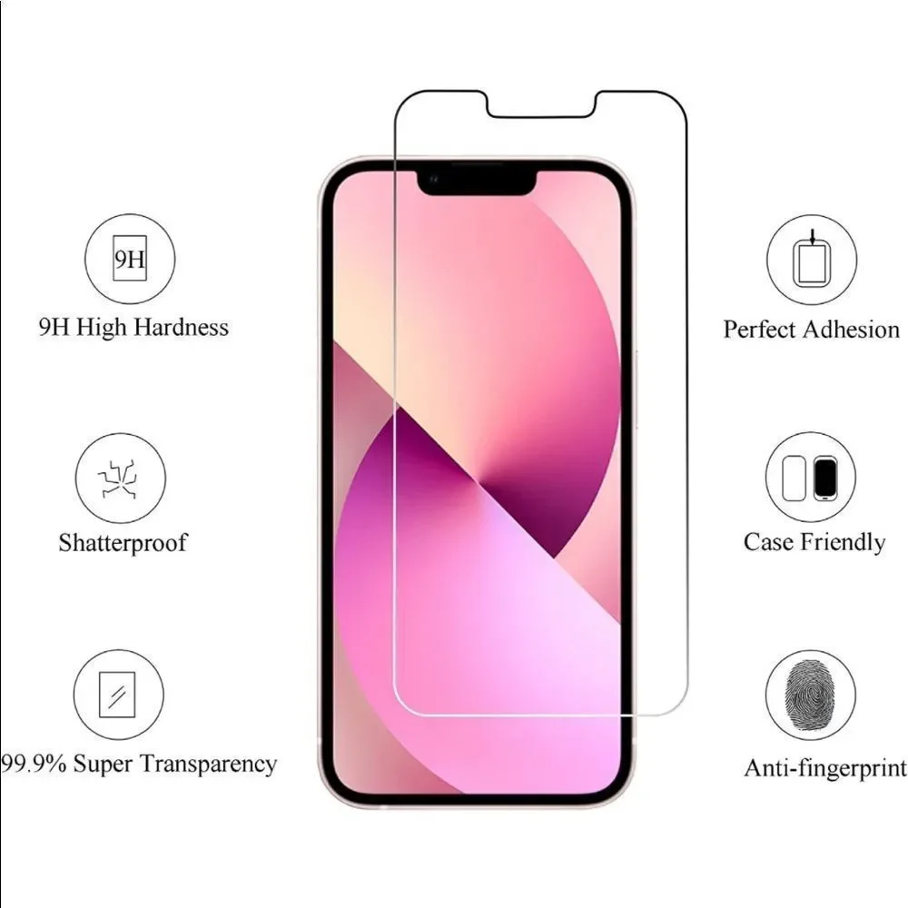 Amuoc Tempered Glass Screen Protector 3 pack